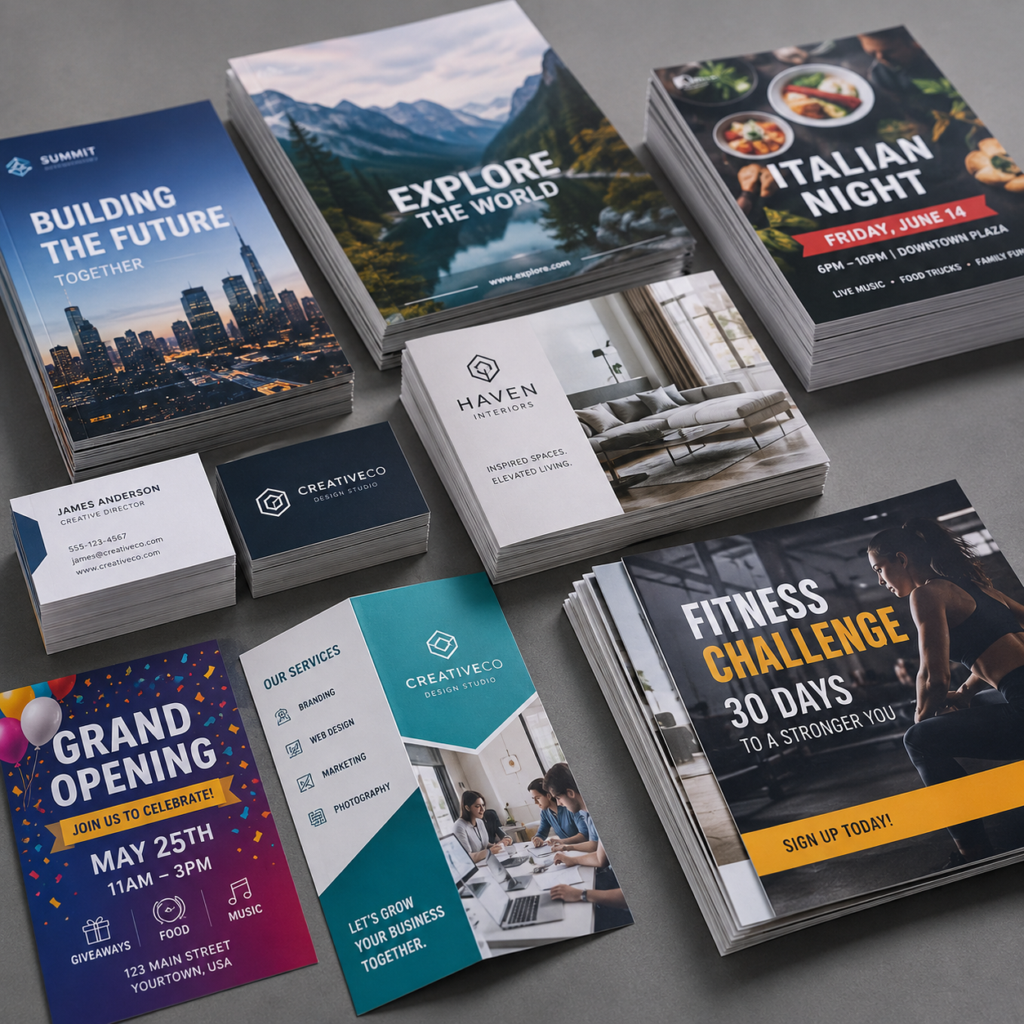 pamphlet printing in color